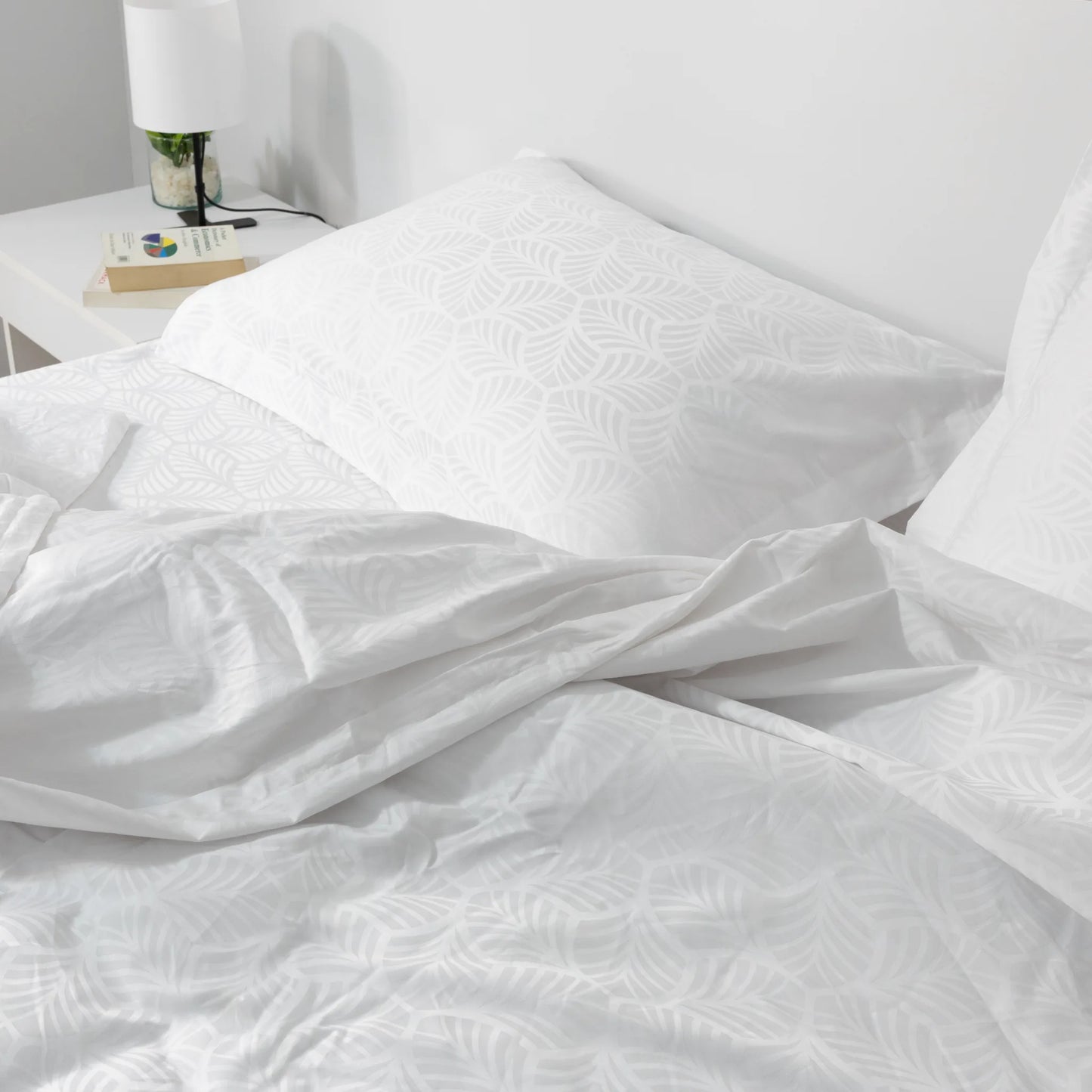 1000TC Jacquard Duvet Cover Set