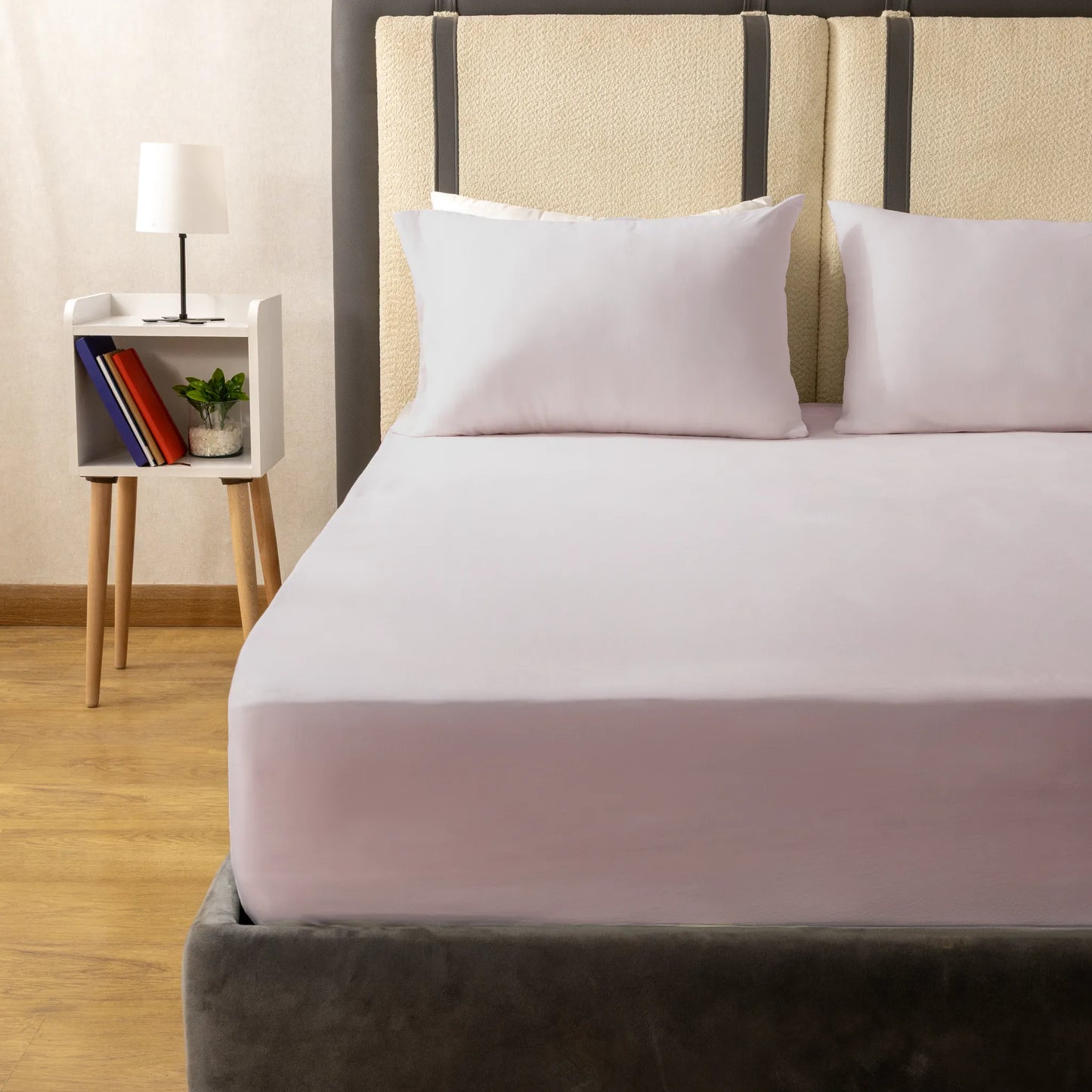 Egyptian Cotton Jersey Fitted Sheet Set