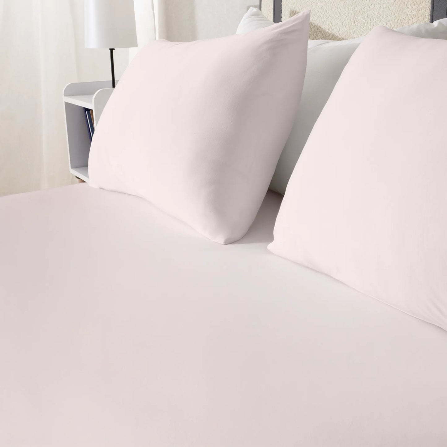 Egyptian Cotton Jersey Fitted Sheet Set