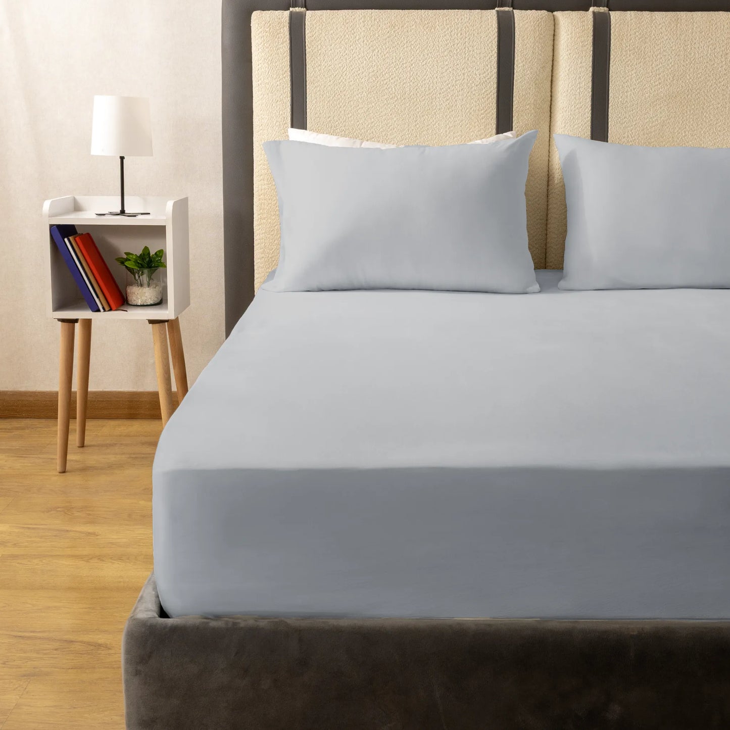 Egyptian Cotton Jersey Fitted Sheet Set