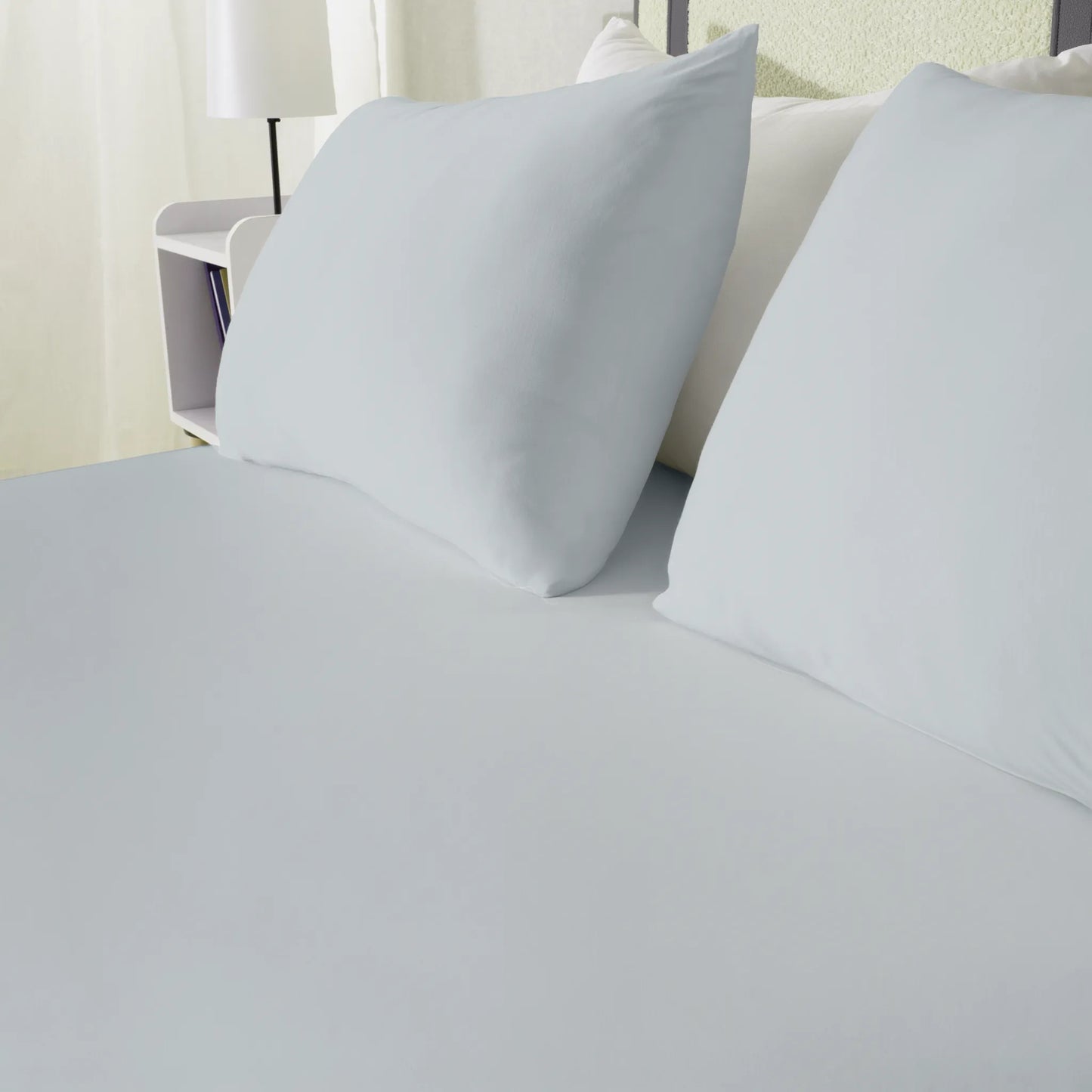 Egyptian Cotton Jersey Fitted Sheet Set