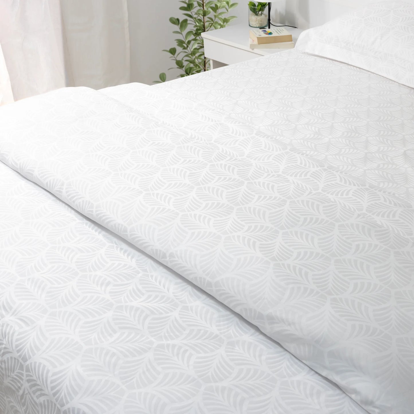 1000TC Jacquard Flat Sheet Set