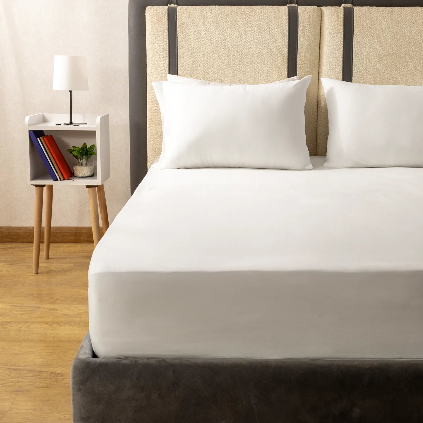 Egyptian Cotton Jersey Fitted Sheet Set