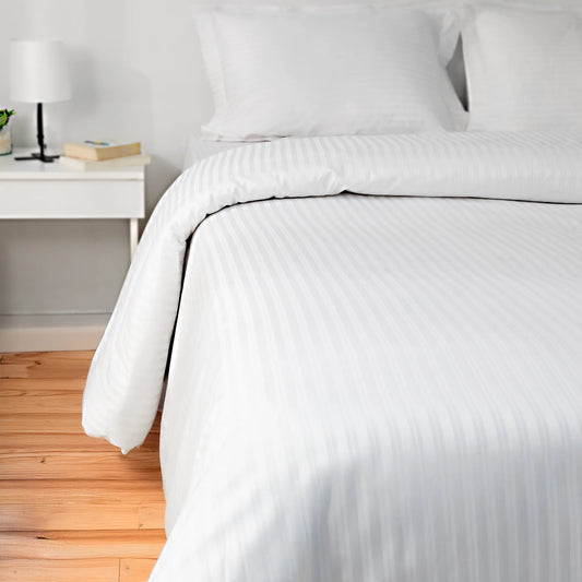 1000TC New Style Stripes Flat Sheet Set