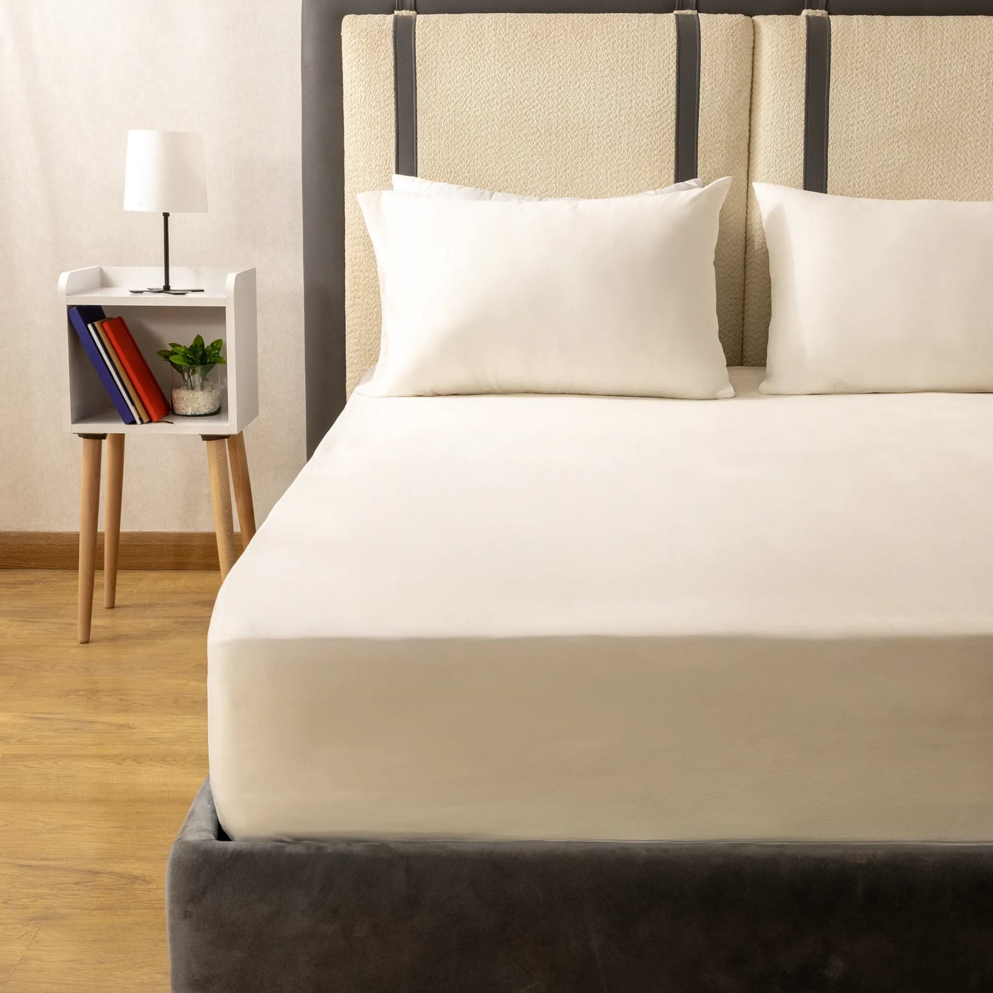 Egyptian Cotton Jersey Fitted Sheet Set