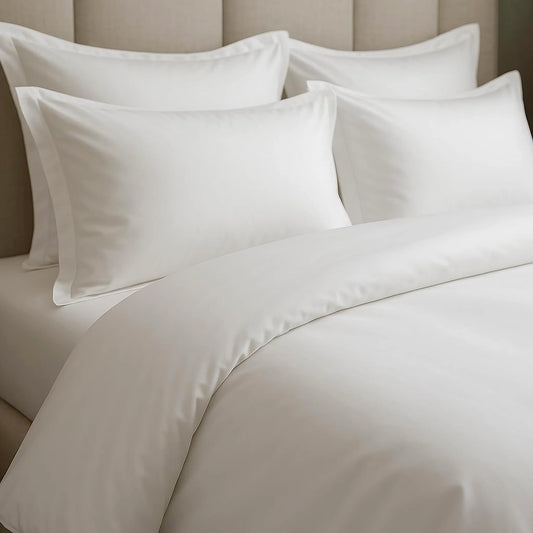 1000TC Plain Duvet Cover Set